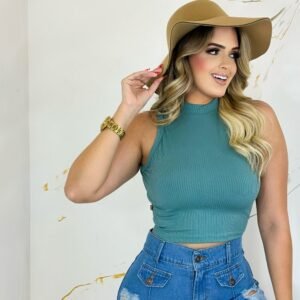 Blusinha Gola Alta